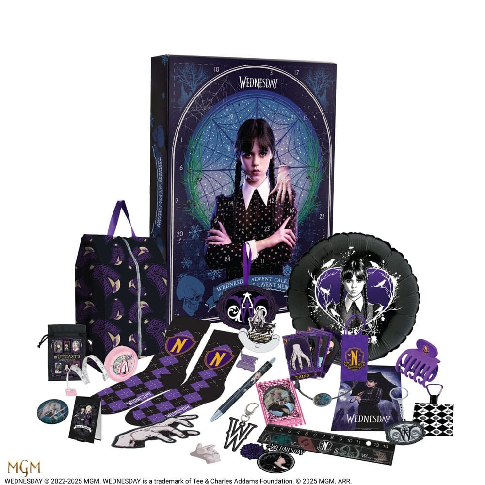 Wednesday calendrier de l'avent 2025