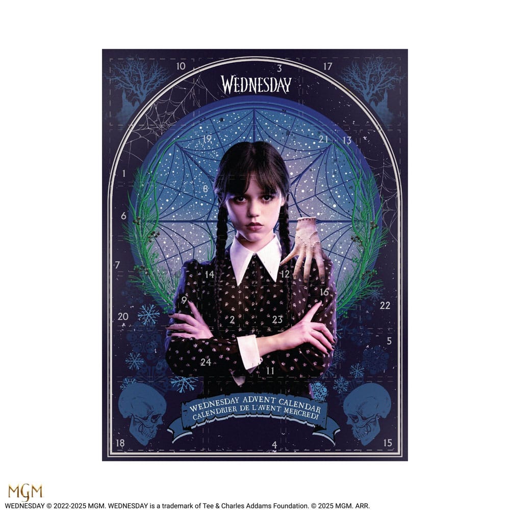 Wednesday calendrier de l'avent 2025