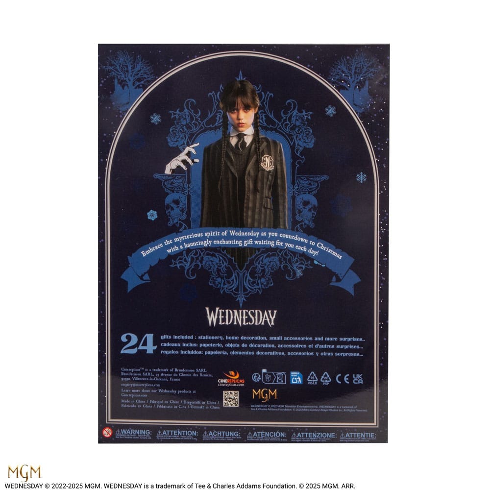 Wednesday calendrier de l'avent 2025