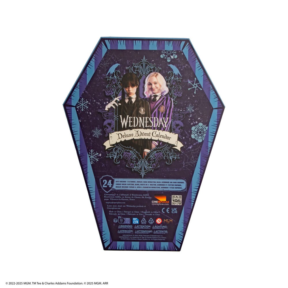 Wednesday calendrier de l'avent Deluxe 2025