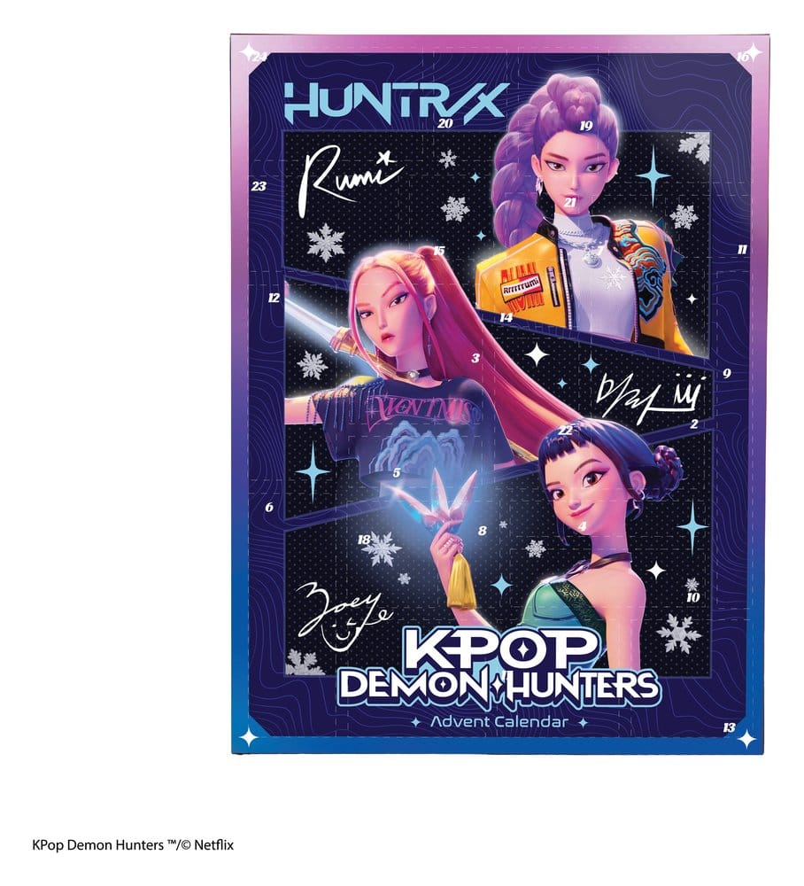 KPop Demon Hunters Classic calendrier de l'avent 2026