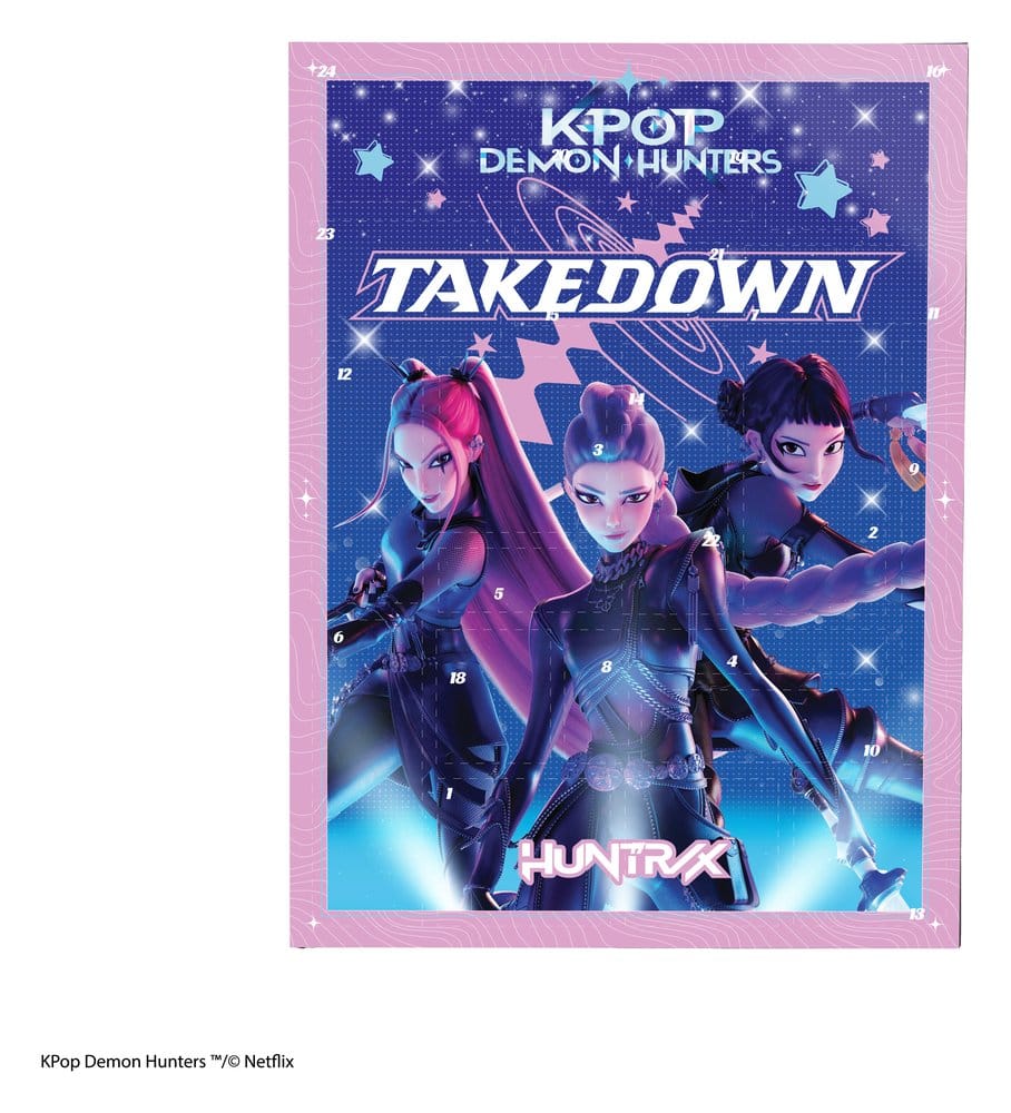 KPop Demon Hunters Classic calendrier de l'avent 2026