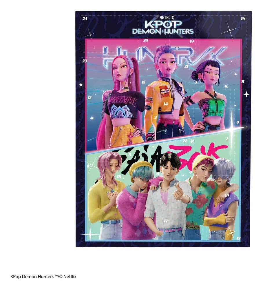KPop Demon Hunters Classic calendrier de l'avent 2026