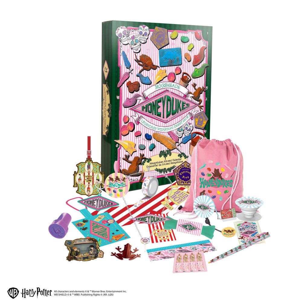 Harry Potter calendrier de l'avent Honeydukes