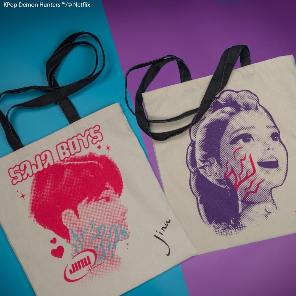 KPop Demon Hunters sac fourre-tout Rumi & Jinu