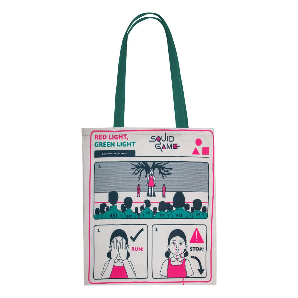 Squid Game sac shopping Young-hee Blue Print