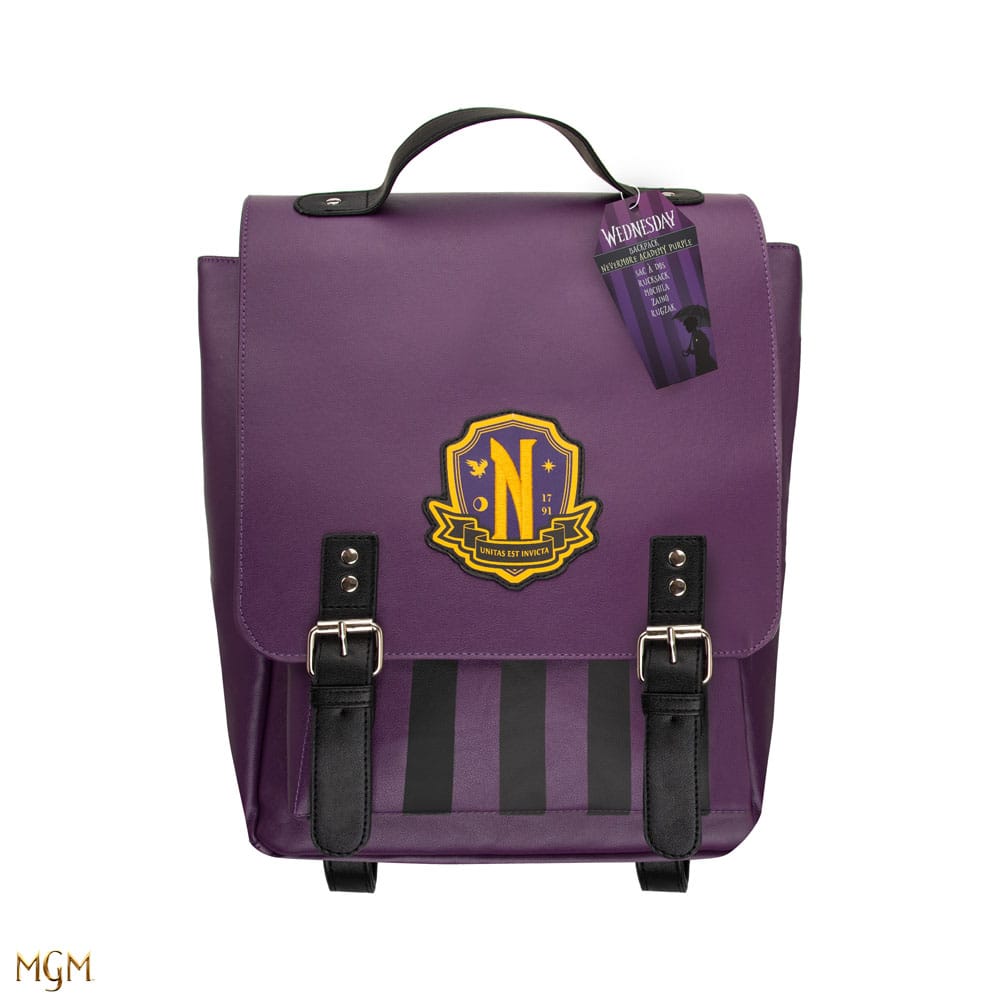 Wednesday sac à dos Nevermore Academy Purple