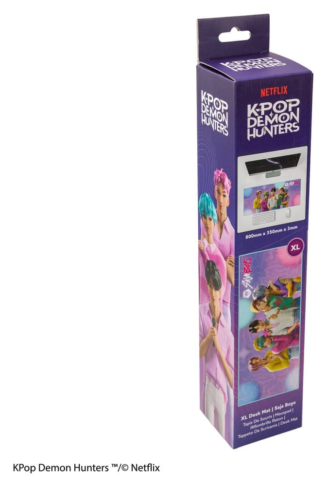KPop Demon Hunters tapis de bureau Saja Boys XL