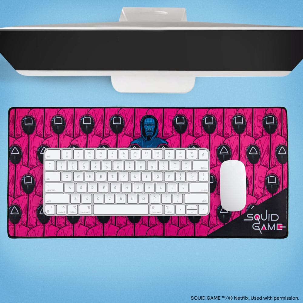 Squid Game sous-mains revêtu Front Man and Guards