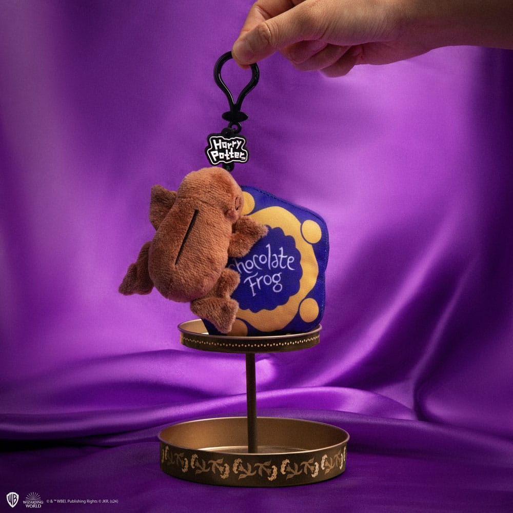 Harry Potter porte-clés peluche Chocolate Frog 8 cm