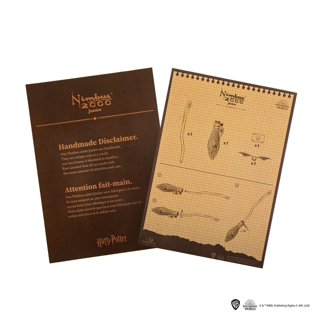 Harry Potter réplique 1/1 balai magique Nimbus 2000 Junior