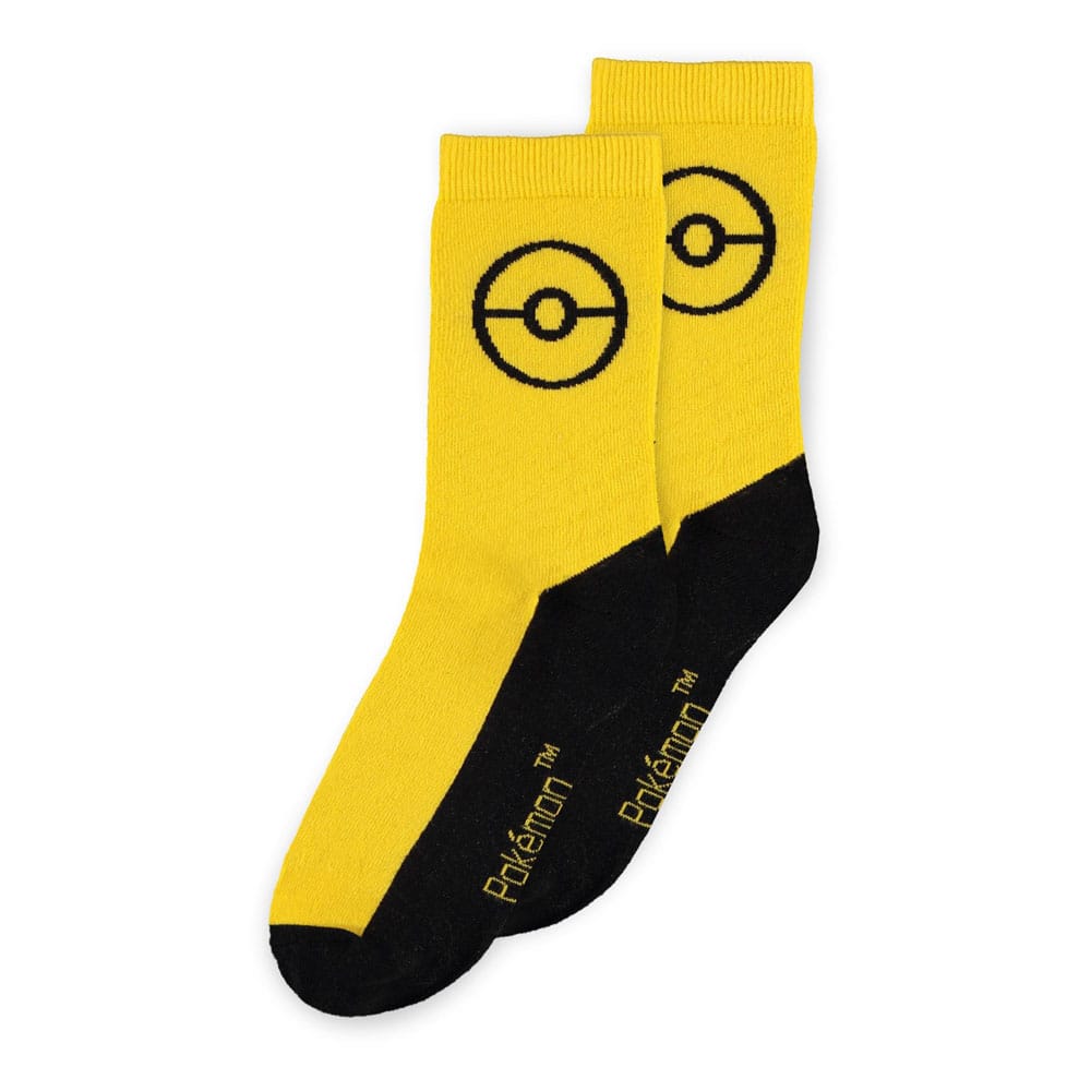 Pokémon pack 2 paires de chaussettes Pikachu 43-46