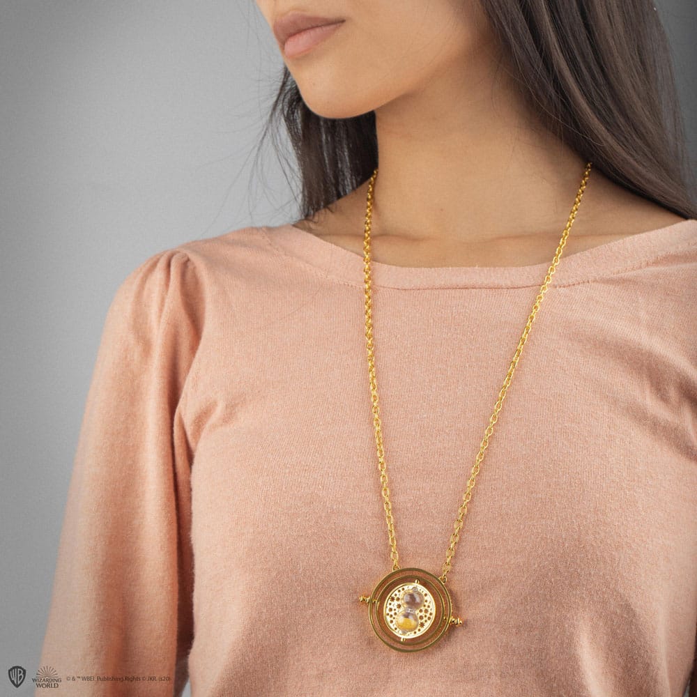 Harry Potter pendentif et collier Retourneur de Temps with Gift Box