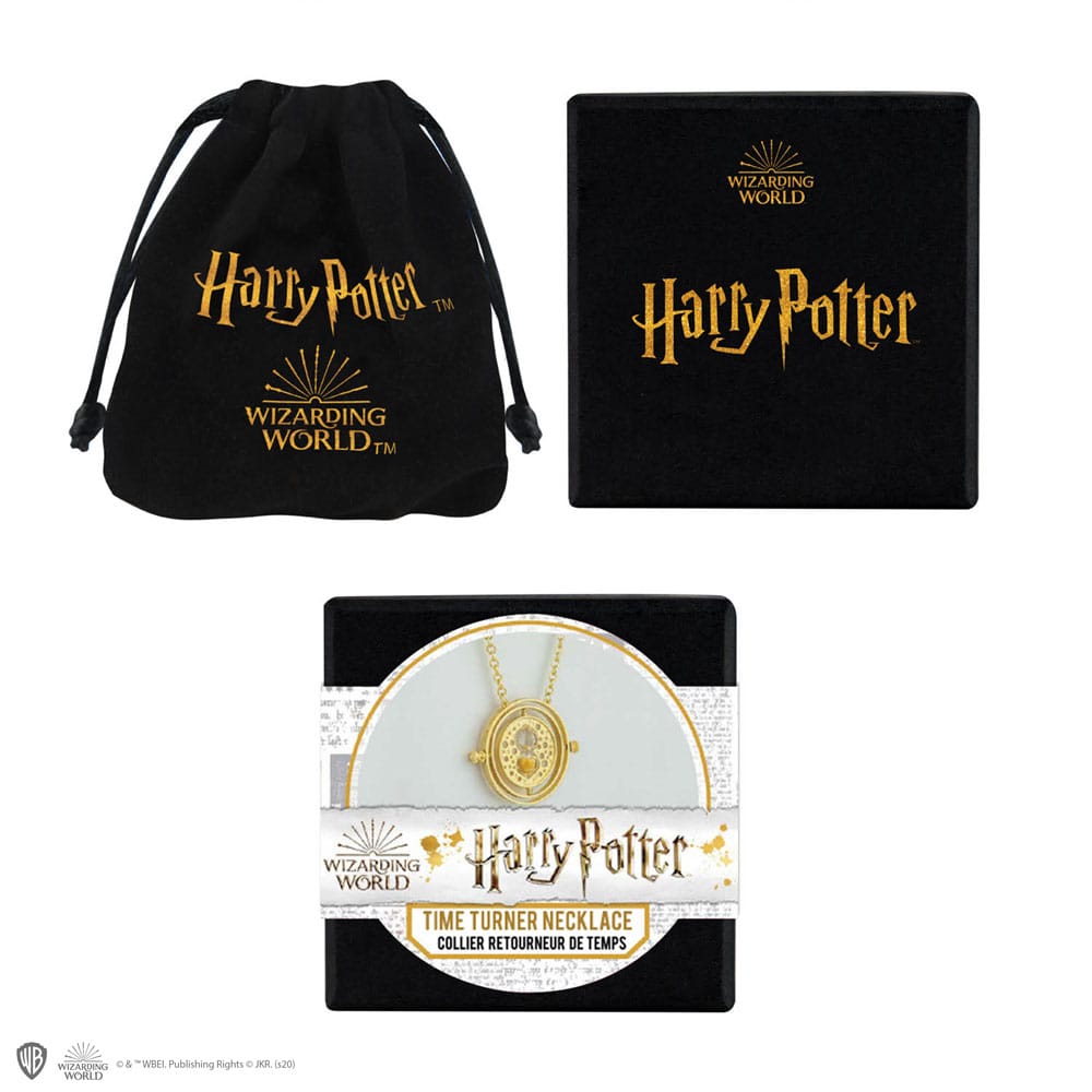 Harry Potter pendentif et collier Retourneur de Temps with Gift Box