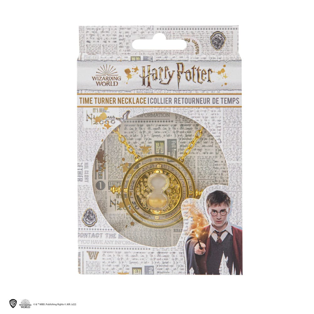 Harry Potter pendentif et collier Retourneur de Temps with Gift Box