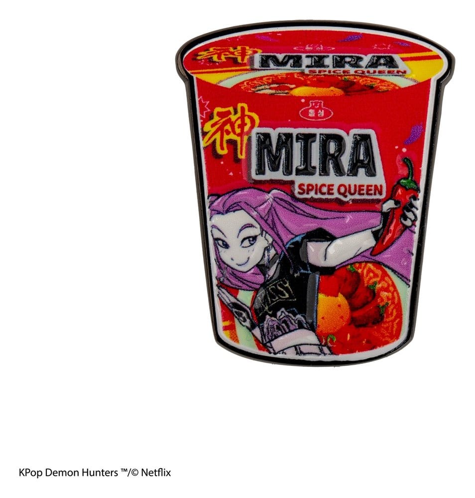 KPop Demon Hunters pin's Mira Spice Queen Noodles