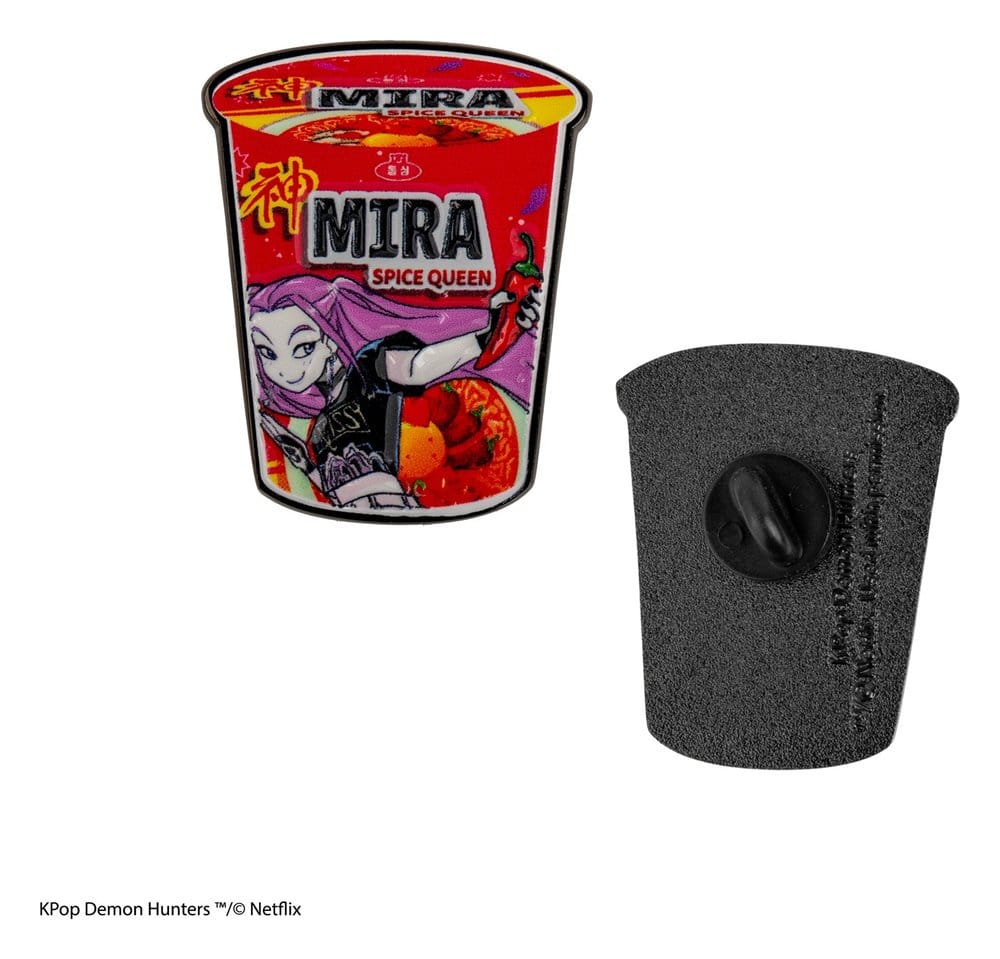 KPop Demon Hunters pin's Mira Spice Queen Noodles