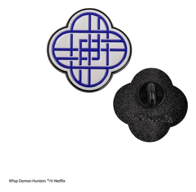 KPop Demon Hunters pin's HUNTR/X Logo