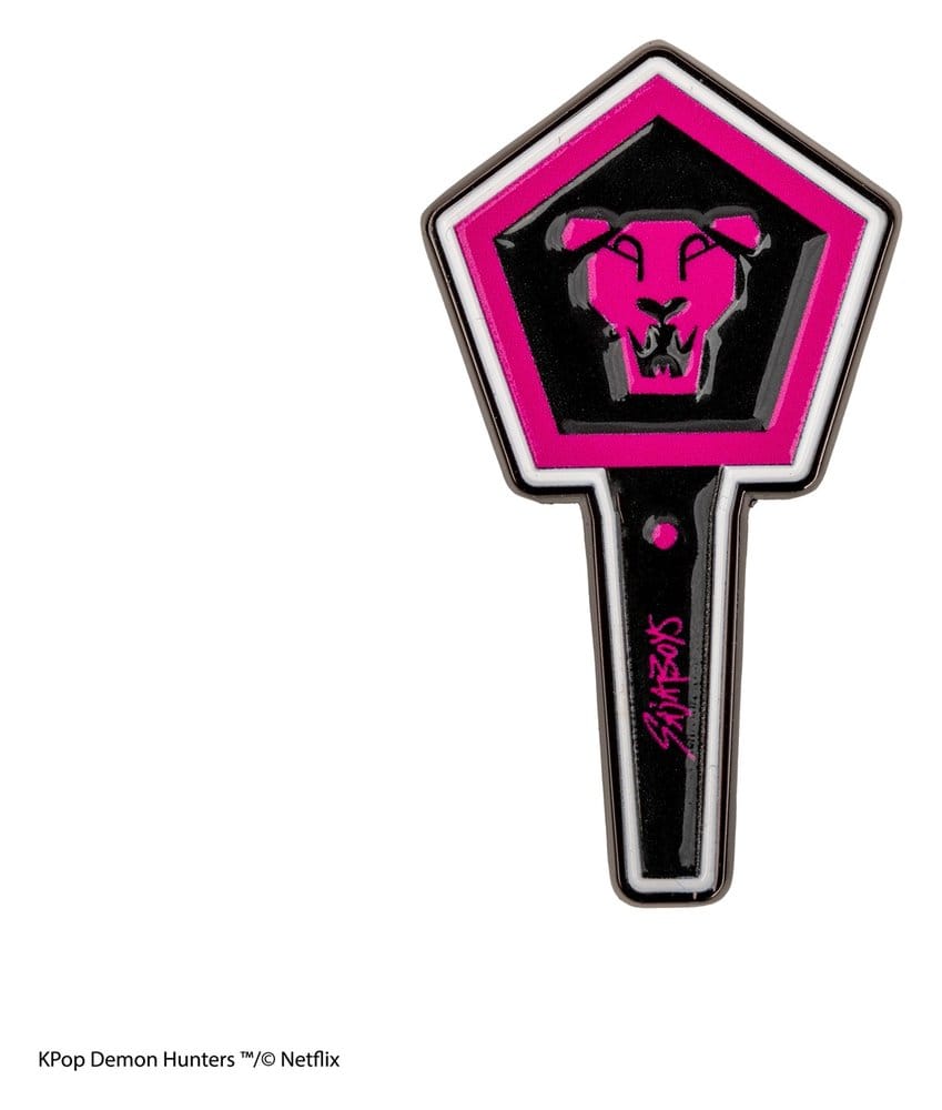 KPop Demon Hunters pin's Saja Boys Light Stick