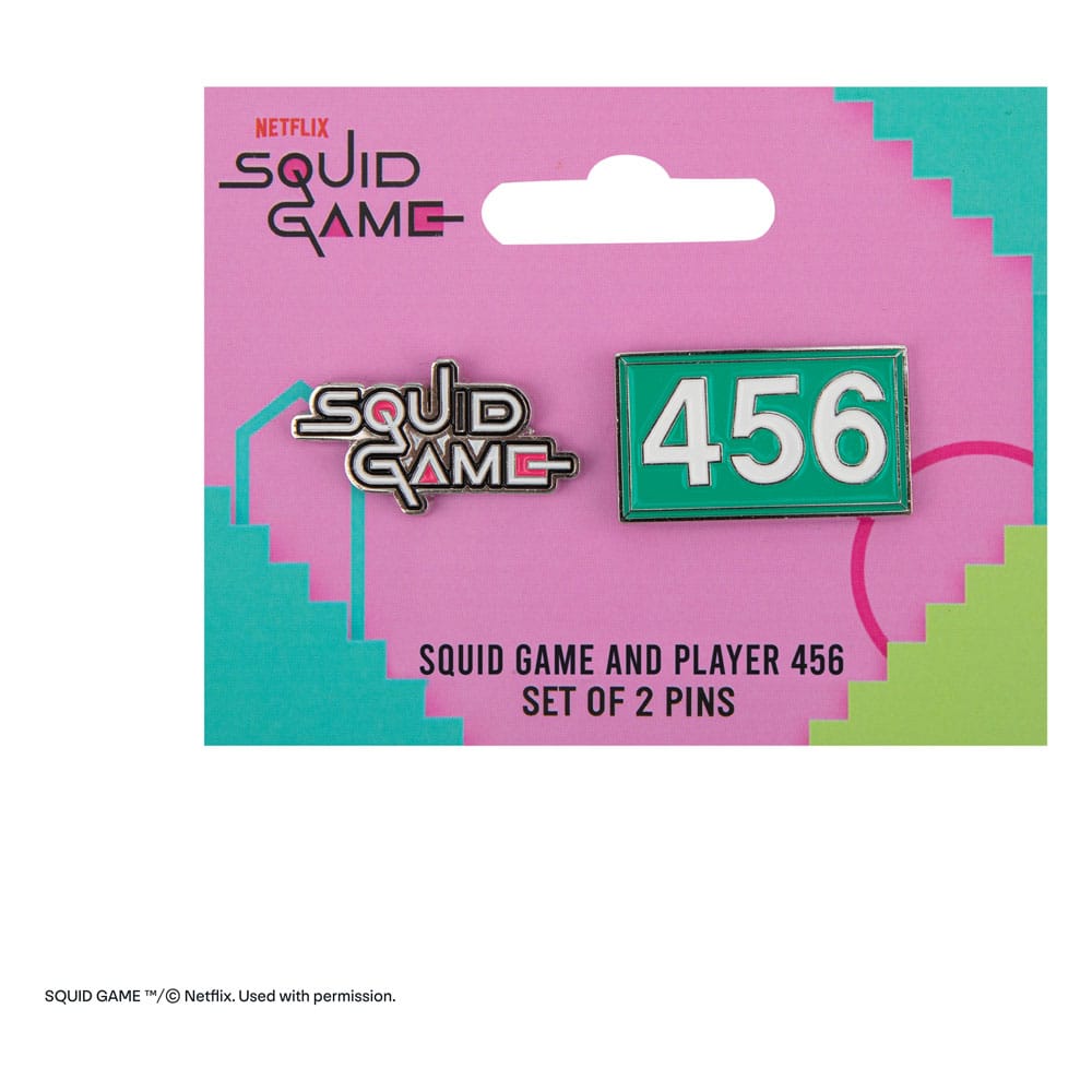 Squid Game pack 2 pin's Squid Game & Player 456