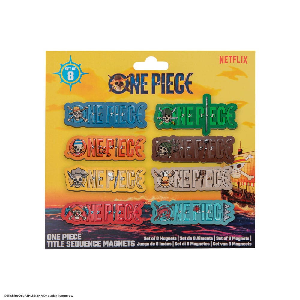 One Piece 8 pack aimants Title Sequence