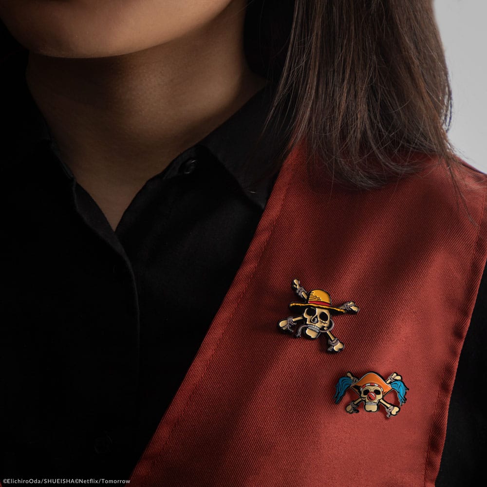 One Piece pack 2 pin's Luffy & Buggy