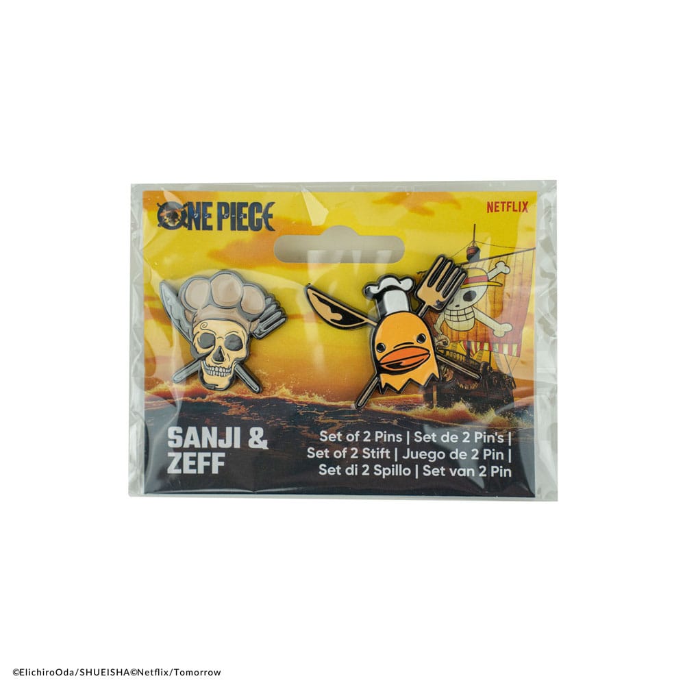 One Piece pack 2 pin's Sanji & Zeff