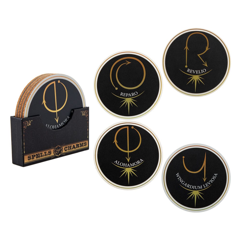 Harry Potter pack 4 sous-verres Spell & Charms