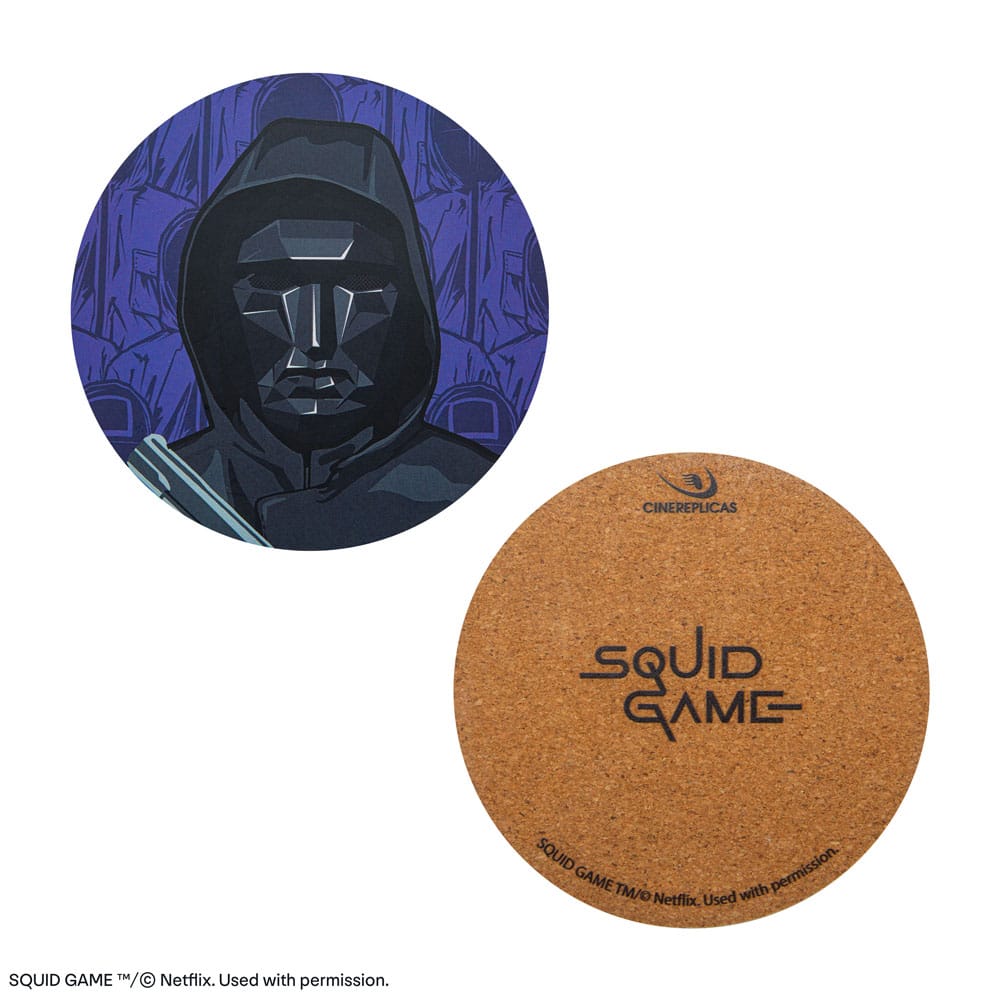 Squid Game pack 4 sous-verres