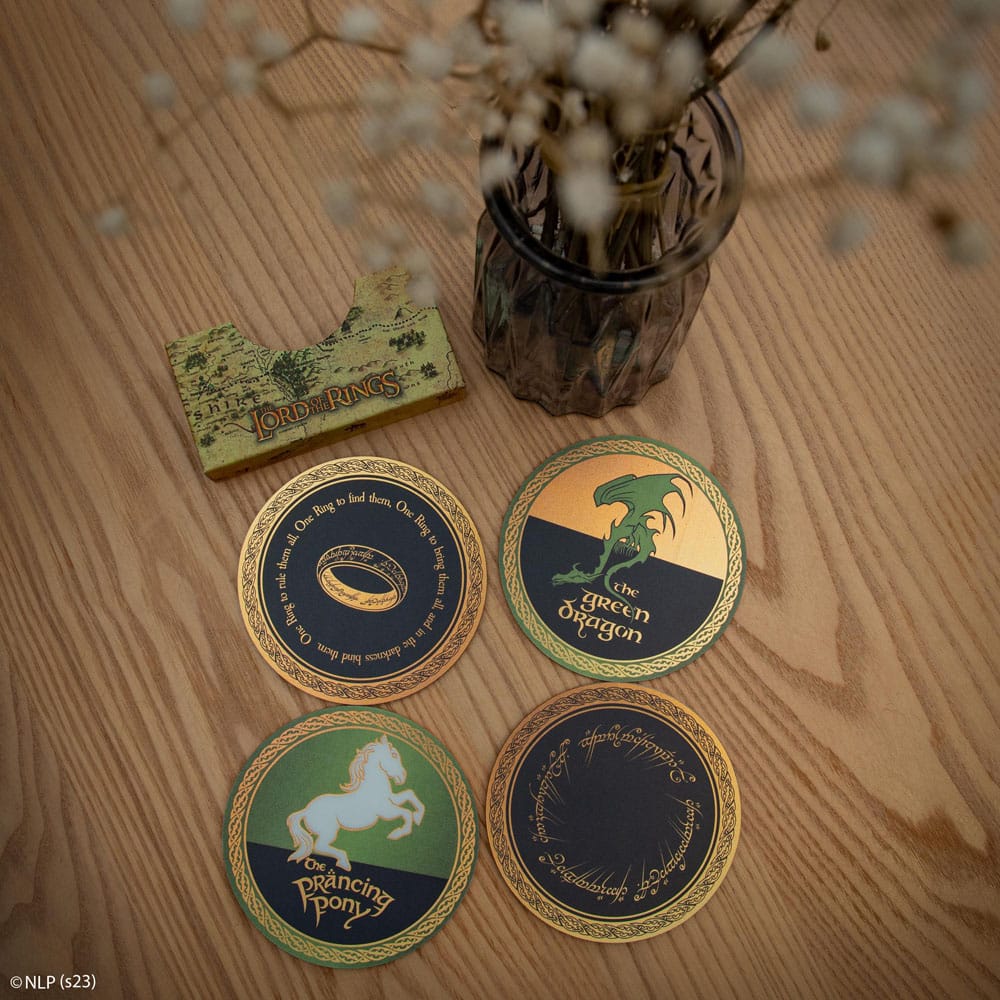 Le Seigneur des Anneaux pack 4 sous-verres