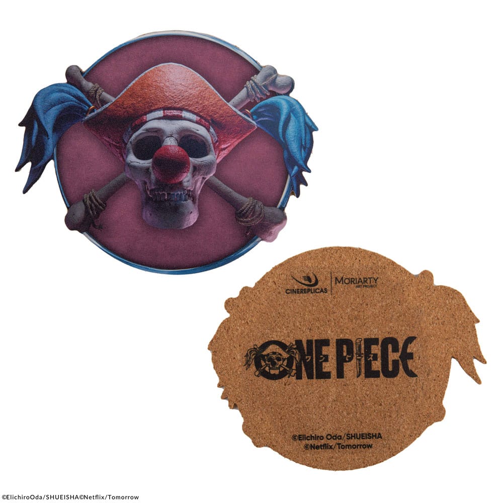 One Piece pack 4 sous-verres Characters #1