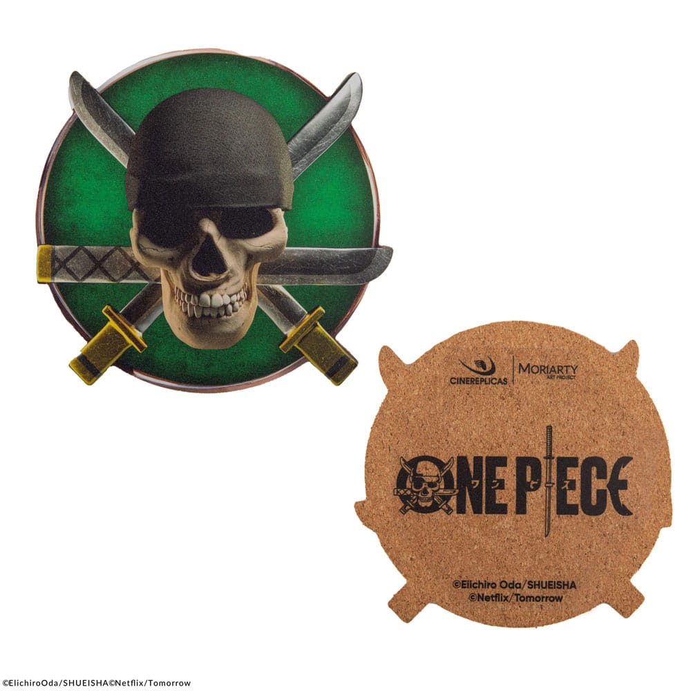 One Piece pack 4 sous-verres Characters #2