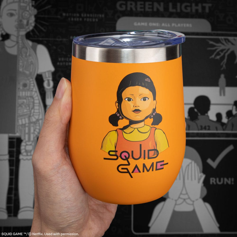 Squid Game mug de voyage Young-hee