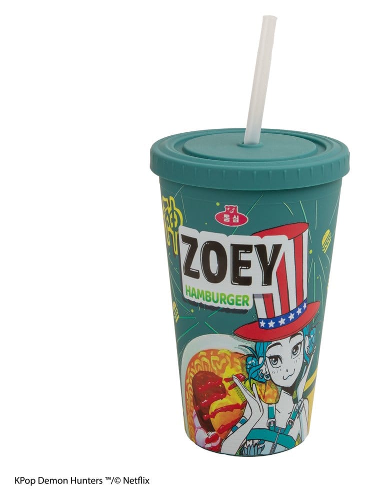 KPop Demon Hunters gobelet Zoey Hamburger