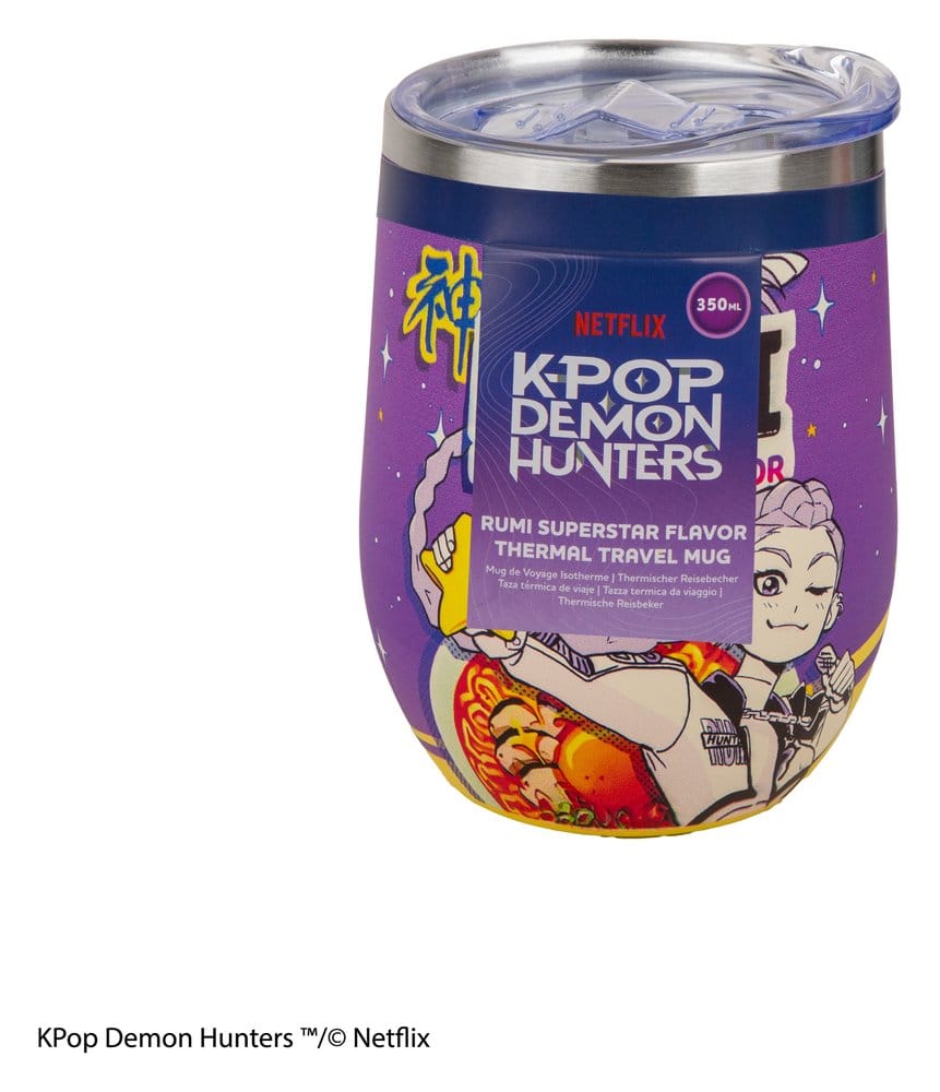 KPop Demon Hunters mug de voyage Rumi Superstar Flavor