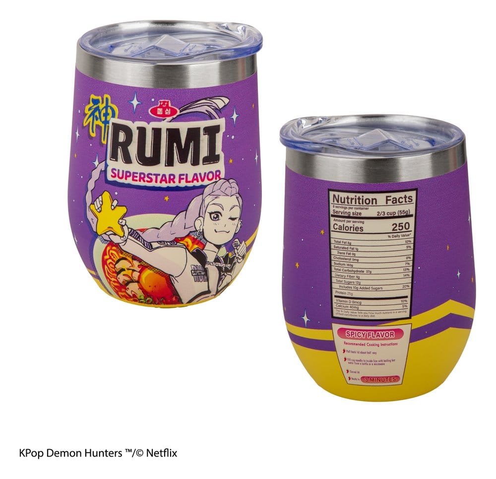 KPop Demon Hunters mug de voyage Rumi Superstar Flavor