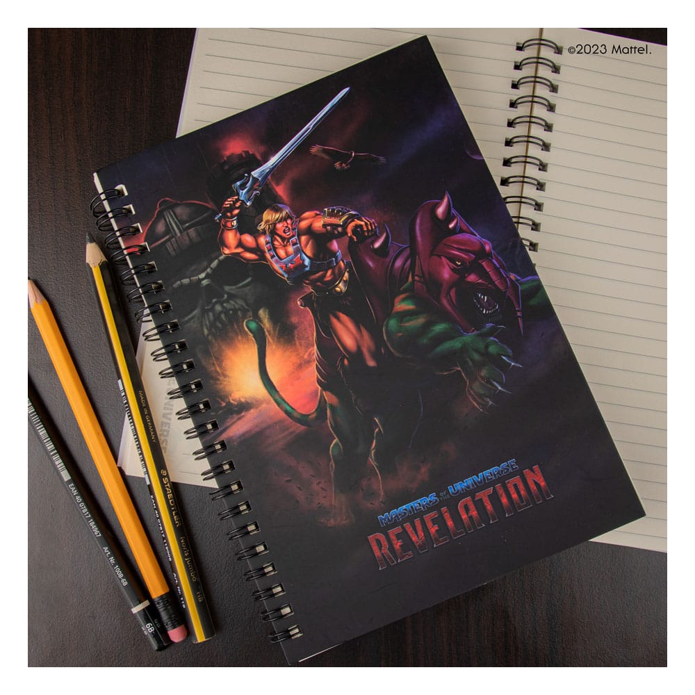 Les Maîtres de l'univers : Révélation He-Man with Battle Cat Notebook