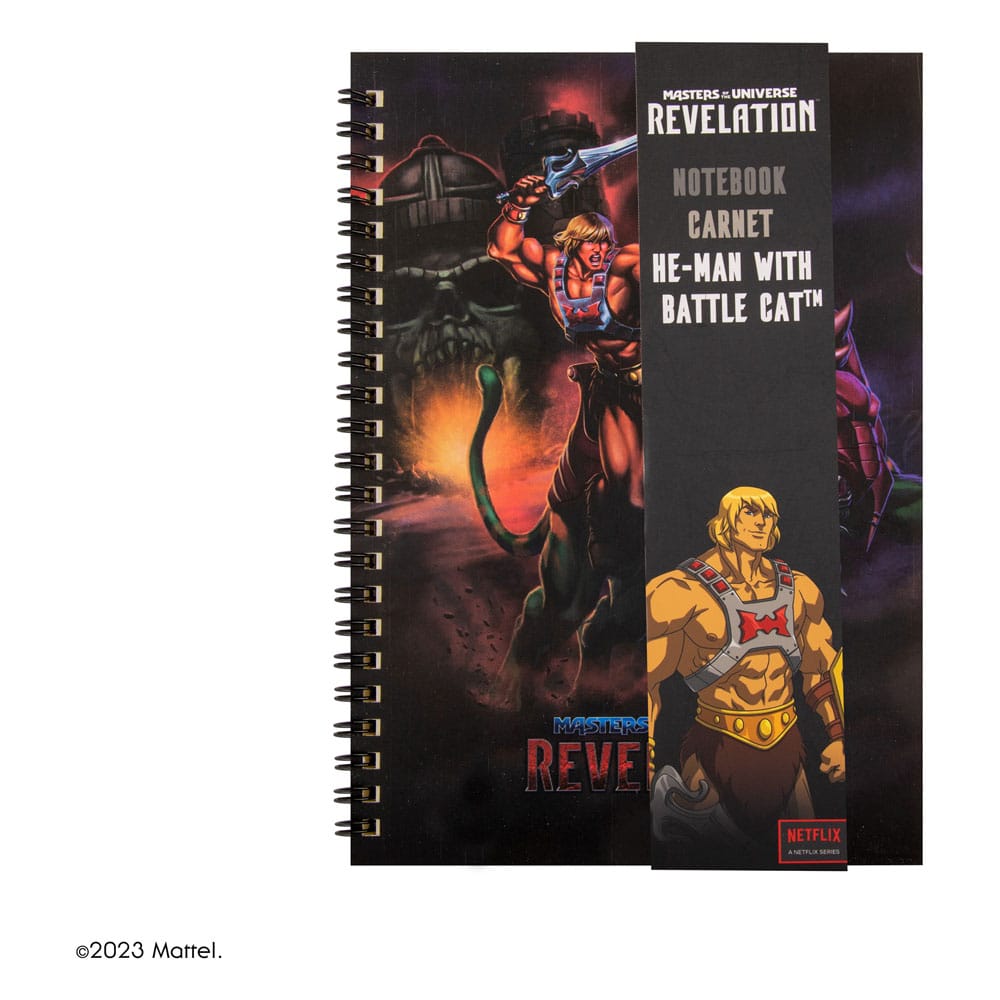 Les Maîtres de l'univers : Révélation He-Man with Battle Cat Notebook