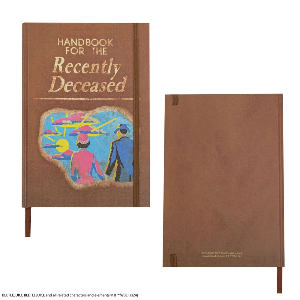Beetlejuice carnet Handbook for the Recently Deceased