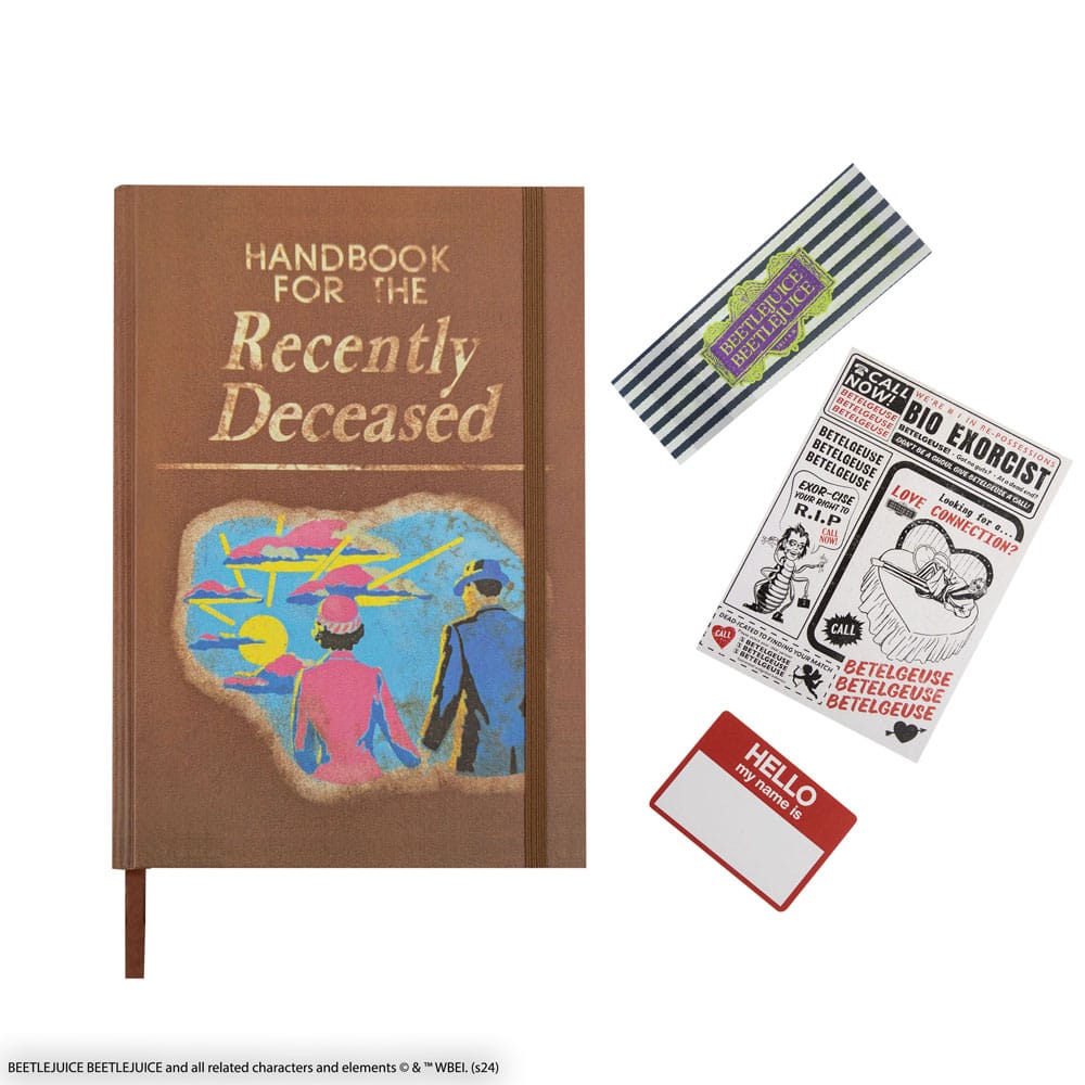 Beetlejuice carnet Handbook for the Recently Deceased