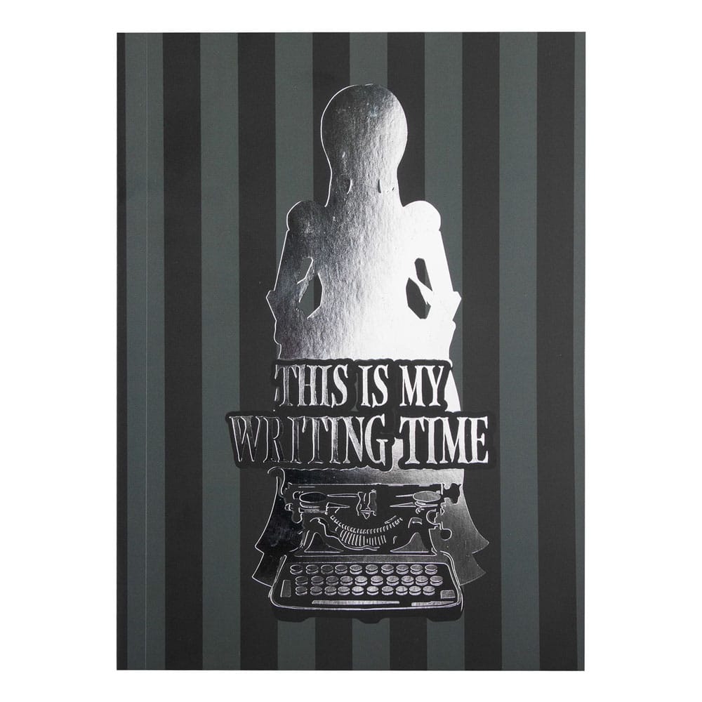 Wednesday carnet This Is My Writing Time Black