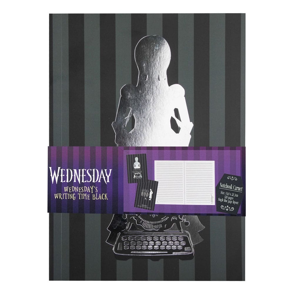 Wednesday carnet This Is My Writing Time Black