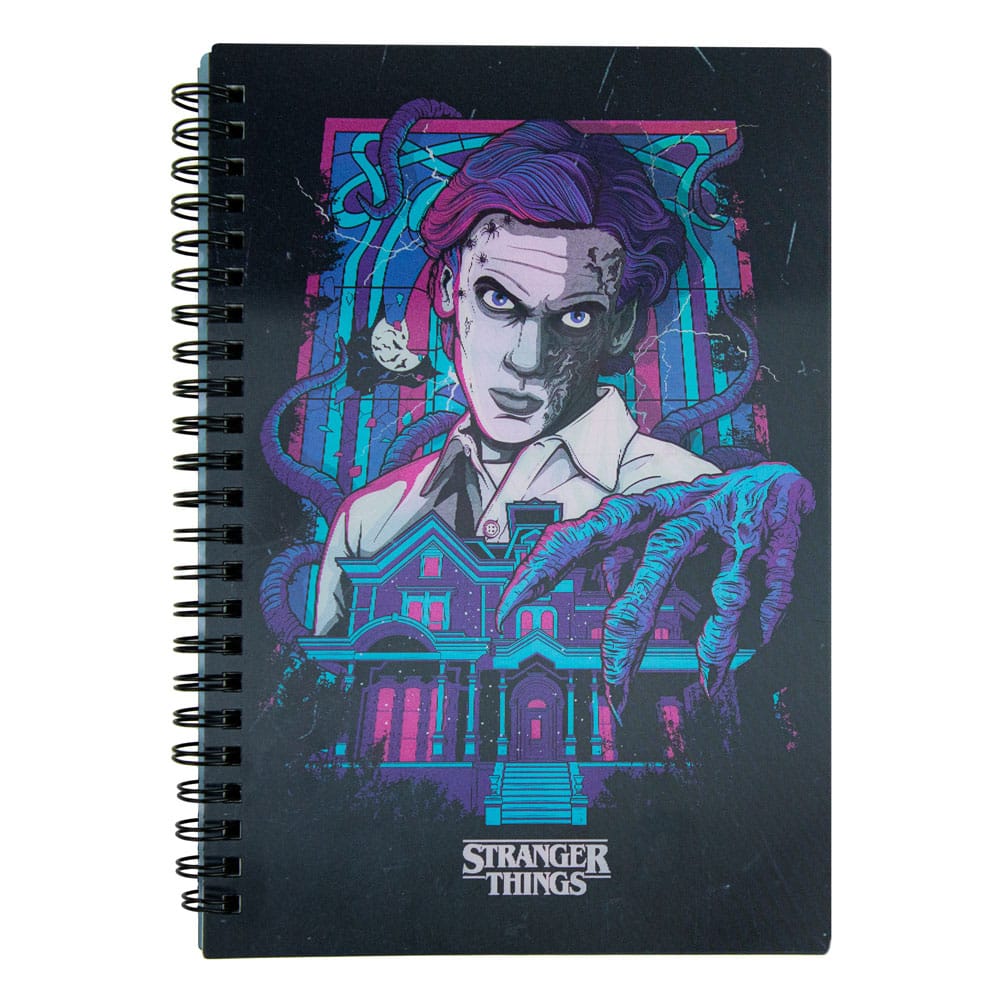 Stranger Things carnet Lenticular Vecna