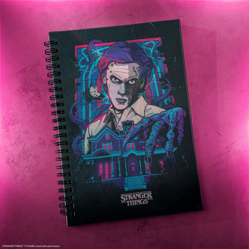 Stranger Things carnet Lenticular Vecna