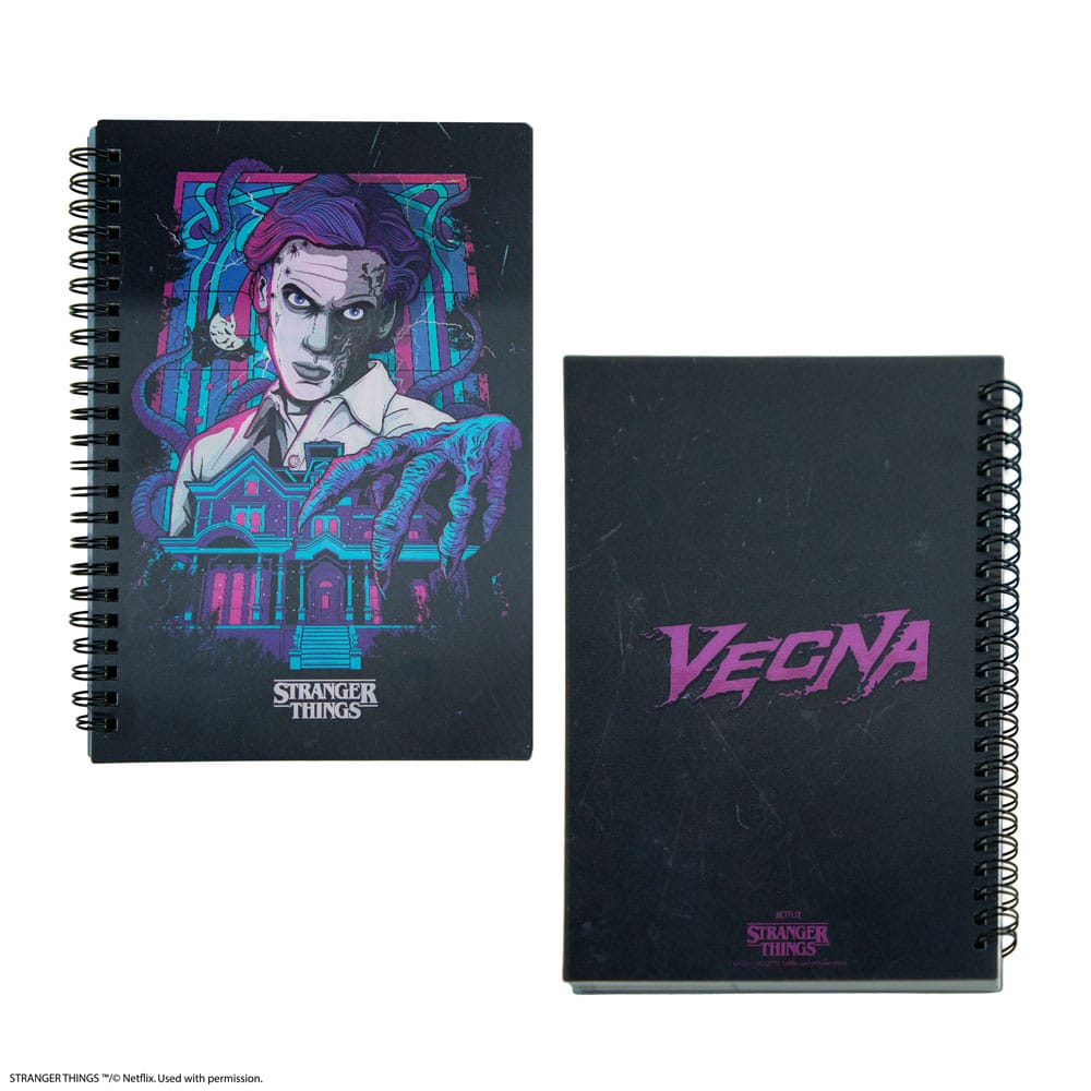 Stranger Things carnet Lenticular Vecna