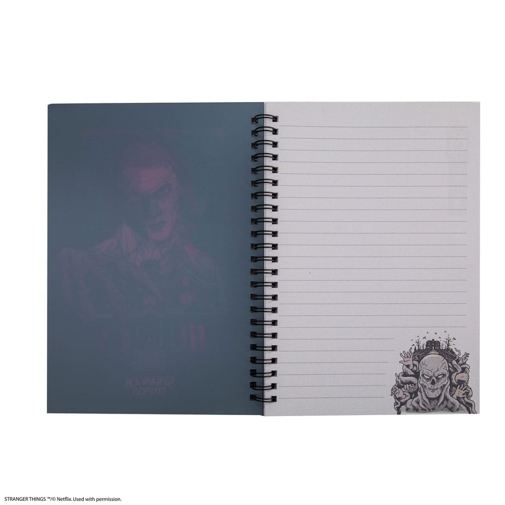 Stranger Things carnet Lenticular Vecna