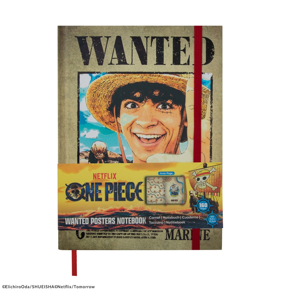 One Piece carnet Wanted Posters
