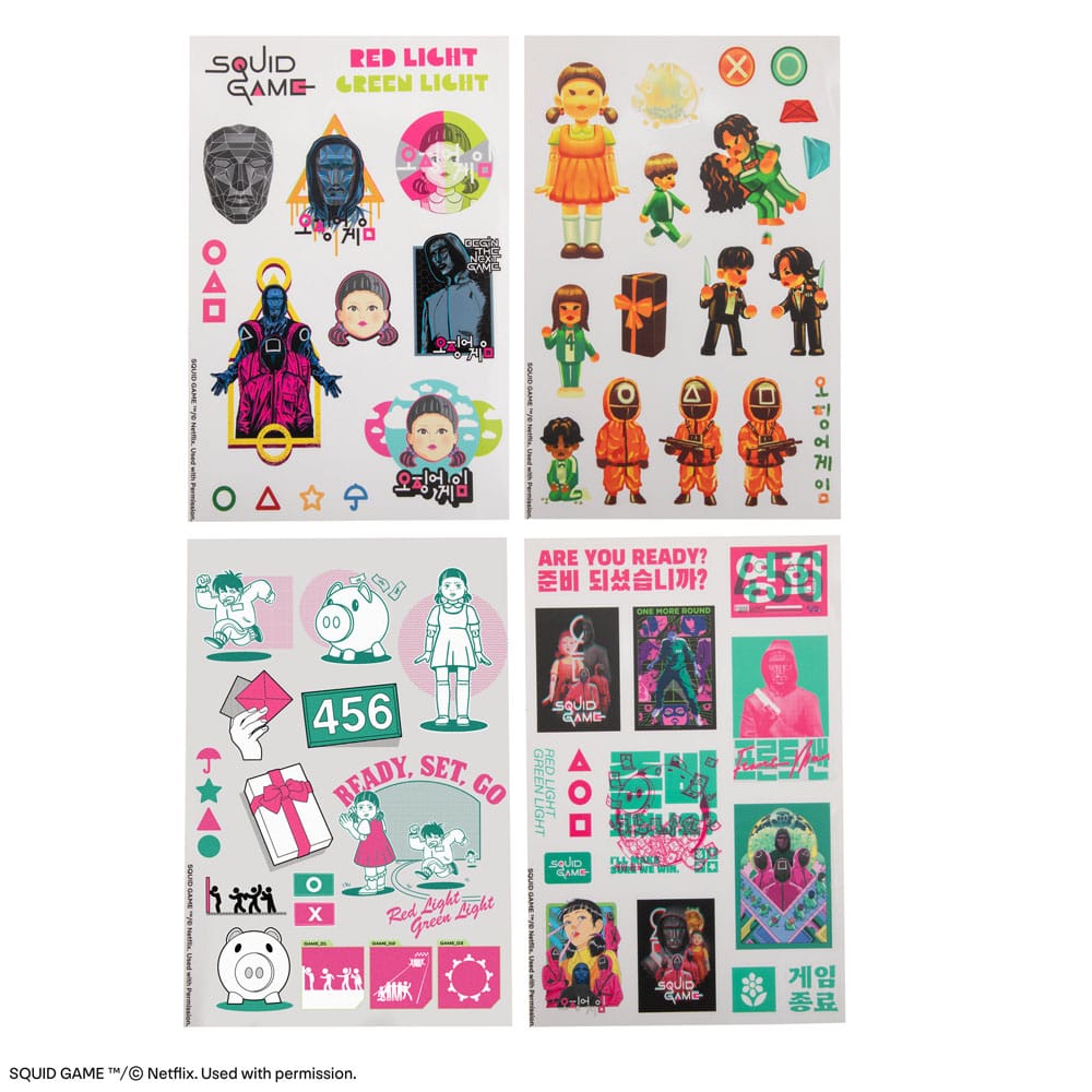 Squid Game stickers