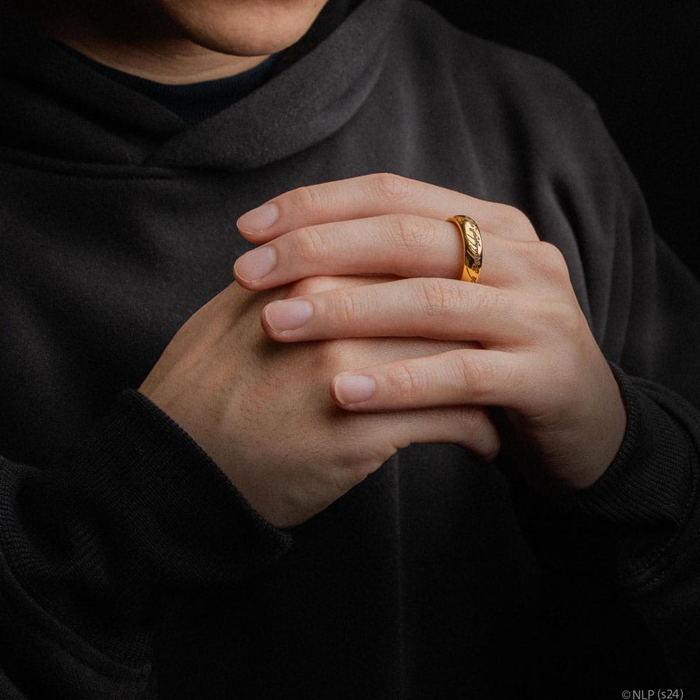 Le Seigneur des Anneaux pendentif et collier The one Ring