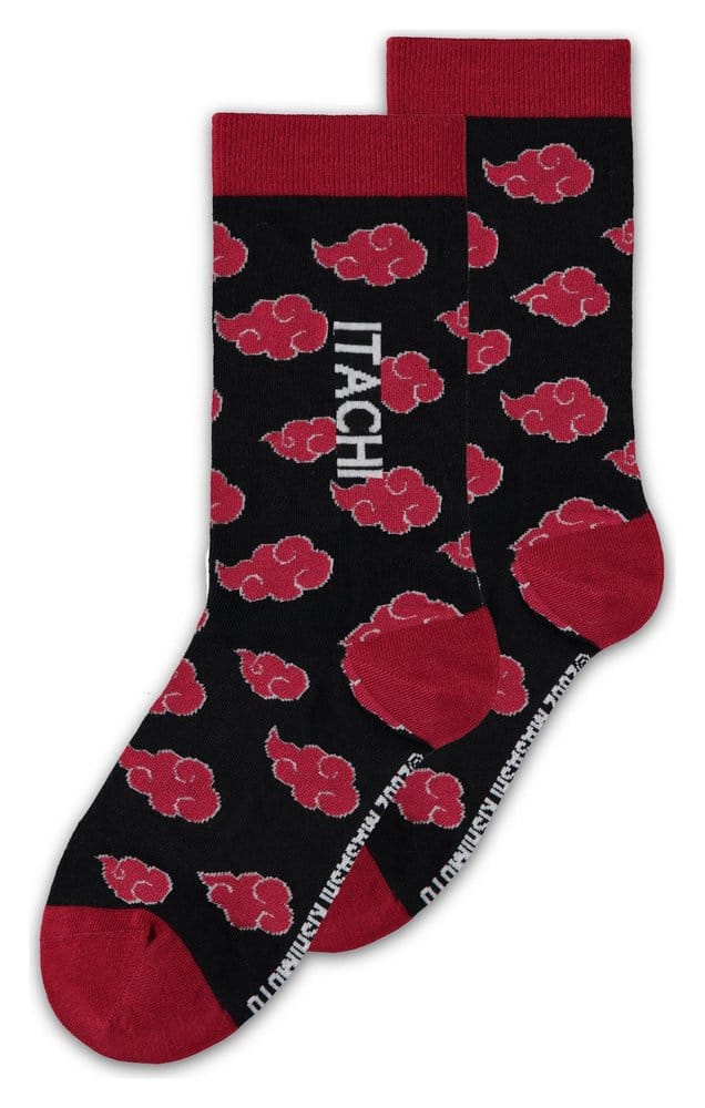 Naruto pack 3 paires de chaussettes Sasuke, Kakashi, Itachi 43-46